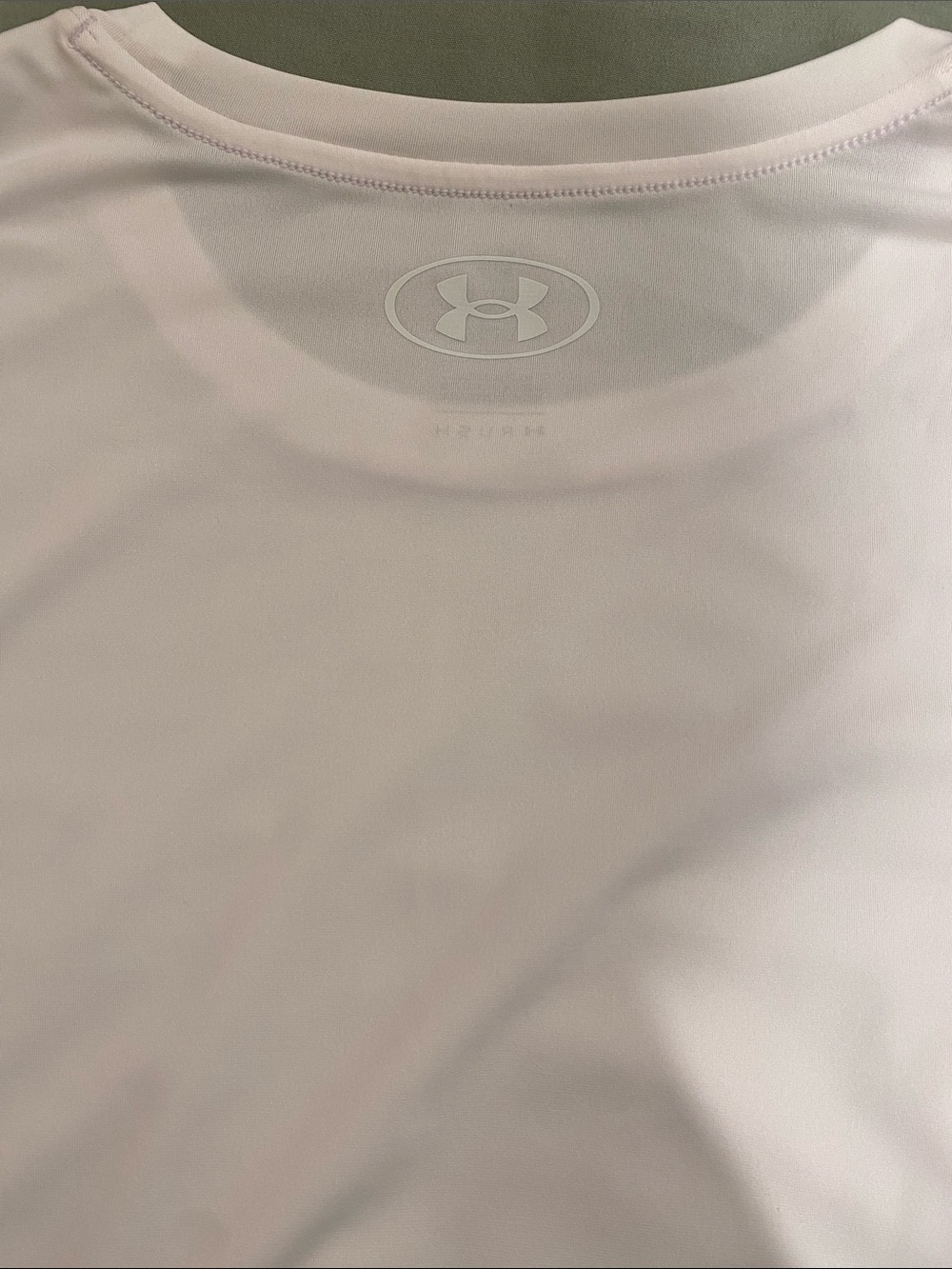 Under Armour Men’s Long Sleeve Athletic Tee - White - Picture 5 of 8